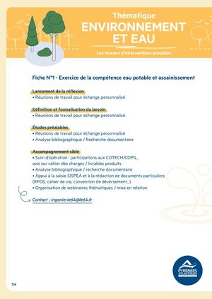 Eau & Environnement