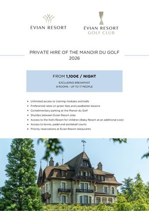 Manoir Private Hire 2026 - English version