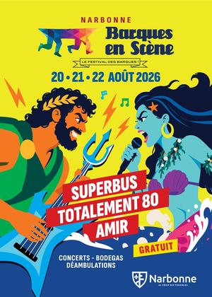Programme festival Barques en Scène à Narbonne 2026