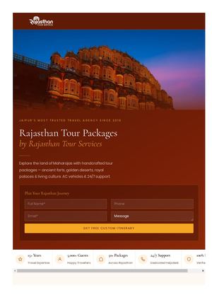 Rajasthan tour service