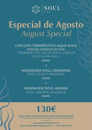 Promoção do mês do Soul Spa | Jupiter Marina Hotel
