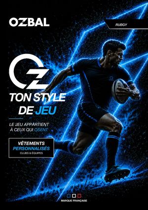 Catalogue OZBAL RUGBY