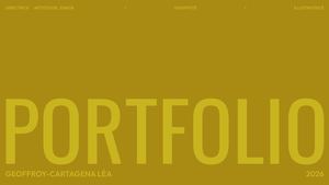 Portfolio Geoffroy Cartagena Lea