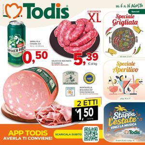 Volantino Todis Dal 06 Al 16 Agosto 2026