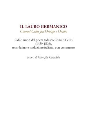 Il Poeta Tedesco Conrad Celtis: Testi E Fotografie Di Agosto 2026 A Mussomeli