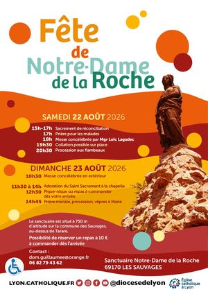 Fête Notre-Dame de la Roche - Affiche 2026