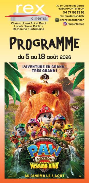 Programme Rex du 05/08 Au 18/08