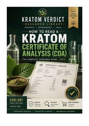 How to Read a Kratom Certificate of Analysis (COA): Complete Consumer Guide (2026) | KVRL-001