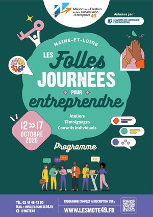 Programme 2026 LES FOLLES JOURNÉES POUR ENTREPRENDRE