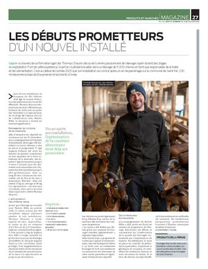 Nutréa - les débuts prometteurs d'un nouvel installé en élevage caprin