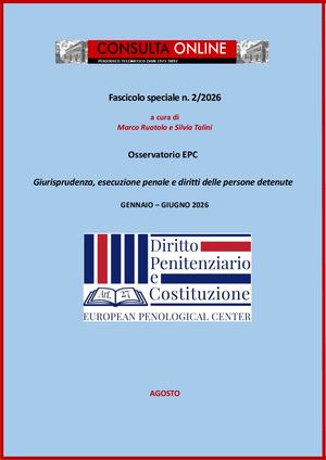 Osservatorio EPC - GENNAIO-GIUGNO 2026