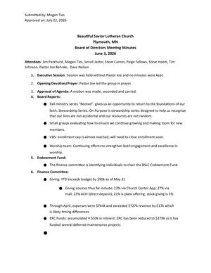 June 3 2026 Bod Meeting Minutes