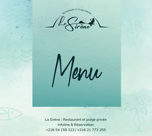 MENU LA SIRENE_RAFRAF