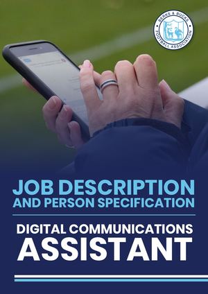 BBFA Digital Communications Assistant Role Profile 2025