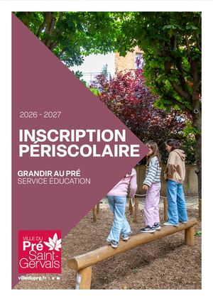 Inscription périscolaire