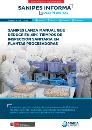 Boletín "Sanipes Informa" - Julio N°082