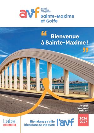ochure AVF Sainte-Maxime et Golfe 2026-2027