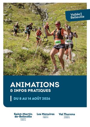 Programme des animations n°6 - Été 2026