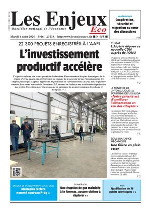 LES ENJEUX ECO N°955