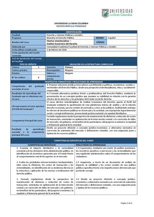 Electiva Interdisciplinar