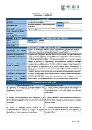 Neoconstitucionalismo & Constitucionalizacion Del Derecho