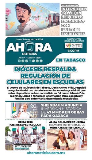 LUNES 3 DE AGOSTO DE 2026