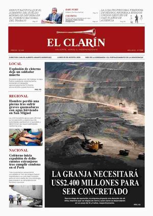 2026 08 03 Diario El Clarin Caj
