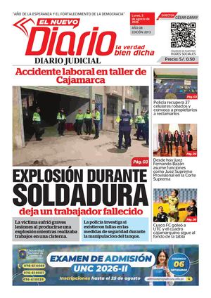 2026 08 03 Diario El Nuevo Diario Caj