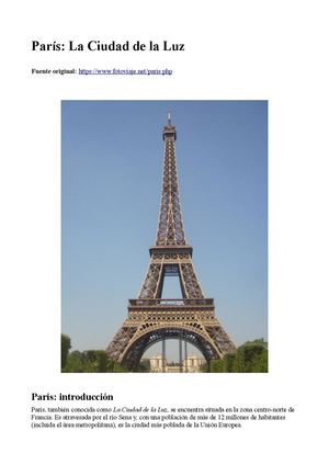 Paris Guia Turistica Fotoviaje