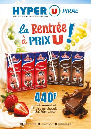 La rentrée à Prix U