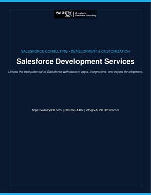 Salesforce Development Services