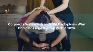 Corporate Wellness Trends: WI Pro Explains Why Chair Massage Is a Top Perk in 2026