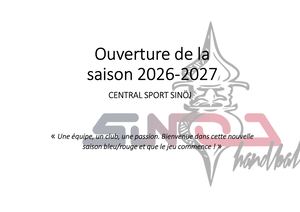 2026 2027 Ouverture Saison