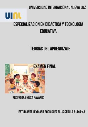 Examen De Teorias