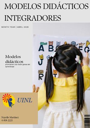Revista Modelos Didáctico Integradores