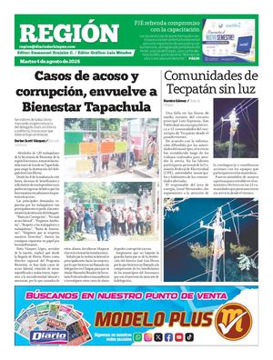 Region Martes 4 De Agosto 2026