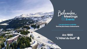 Brochure Meetings & Events Arc 1800 hiver