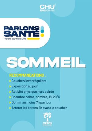 Sommeil | Parlons santé