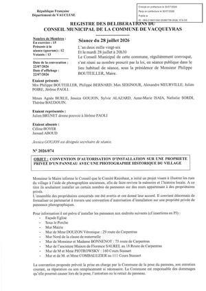 2026 074 Convention D'autorisation D'installation Sur Une Propriété Privée P