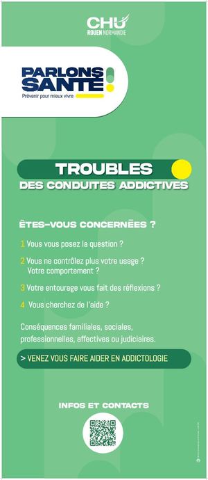 Addictologie | Dérouleur Parlons santé