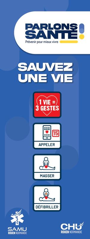 Gestes Soins Urgences - marque-page | Parlons santé