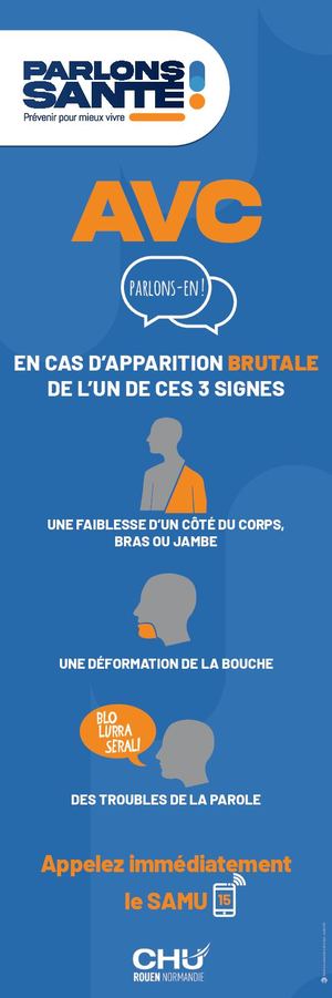 AVC marque-page | Parlons santé
