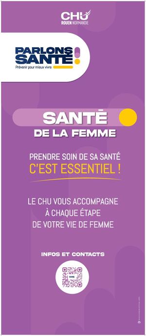 Santé de la femme | Dérouleur Parlons santé