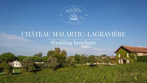 Château Malartic Lagravière - Brochure Mariages US - 2026