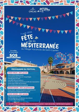 Affiche Fête Med