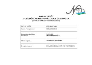 Dépôt DP0626282600044