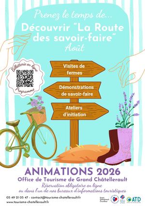 La Route des savoir-faire, Août 2026