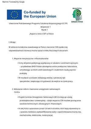 Activity 1 Result 1 Overall Report Pl