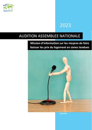 Audition An Logement En Zones Tendues