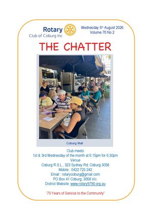 The Chatter Vol 70 No 2